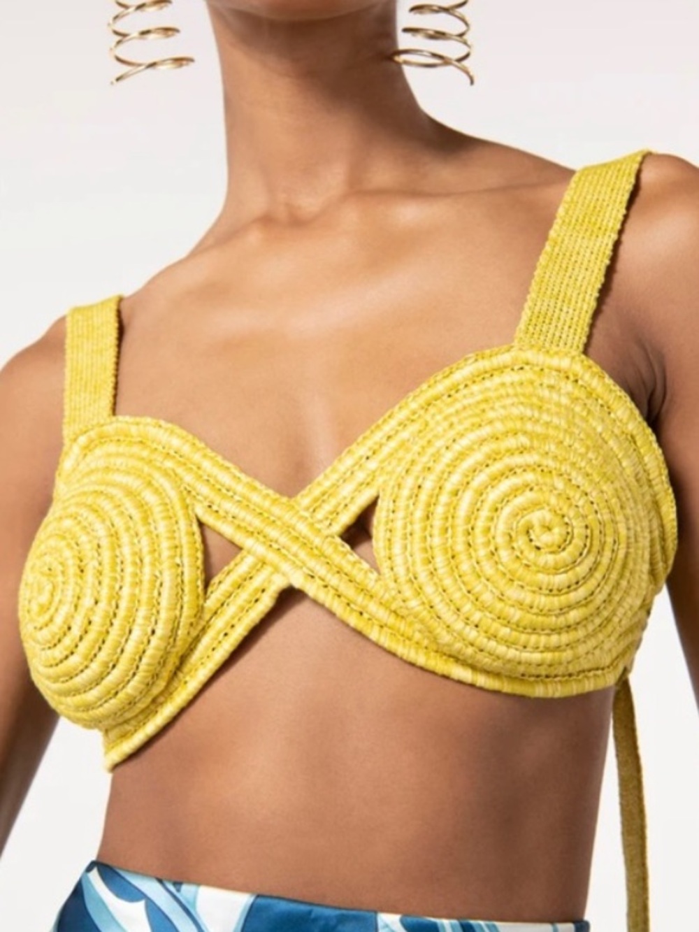 Cult Gaia Gabi Crochet Top Medium